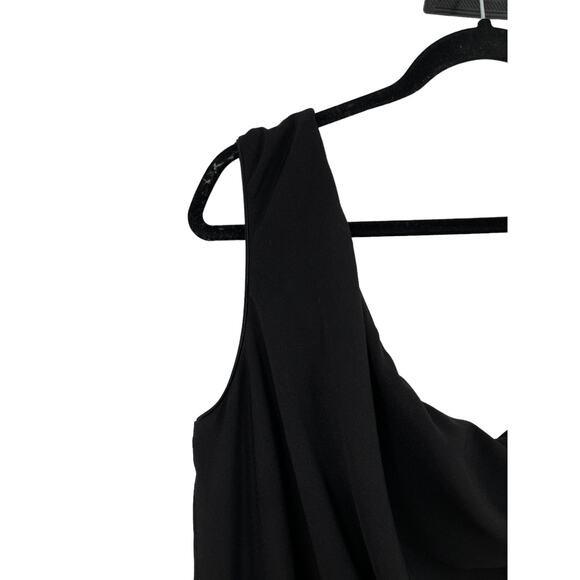 Dress the Population Womens size Large dress black Martine one shoulder L - Picture 3 of 5